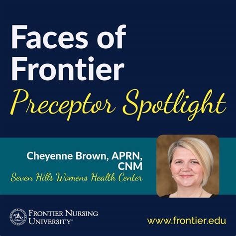 cheyenne brown cnm  Brown is a Advanced Practice Midwife practicing in Montgomery, Ohio